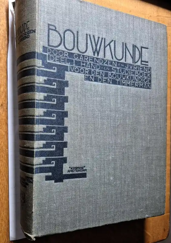 Bouwkunde. Deel I: Hand- en studieboek voor den bouwkundige en den timmerman - Arendzen, G. & J.J. Vriend Flitsaanbieding