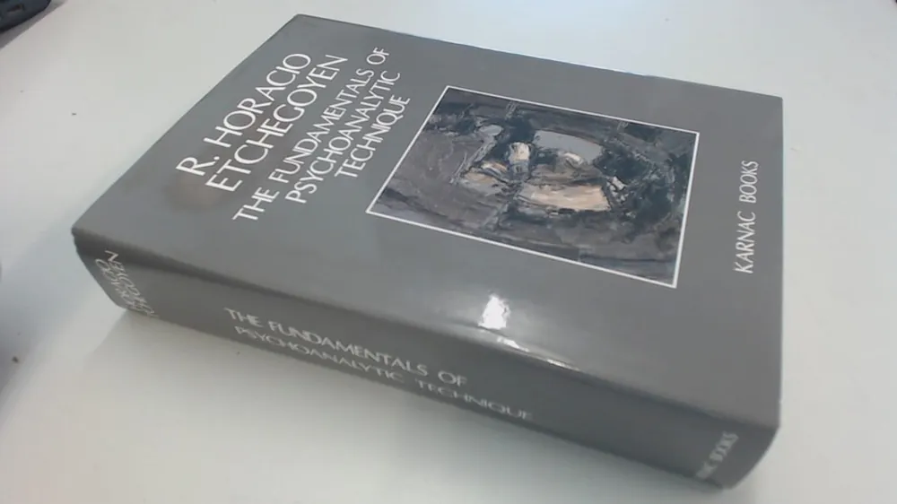 Voordeelprijs Fundamentals of Psychoanalytic Technique - R. Horacio Etchegoyen