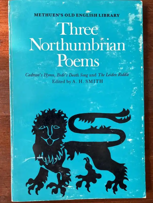 Three northumbrian Poems - Smith, A.H. (editor) Direct Verzonden