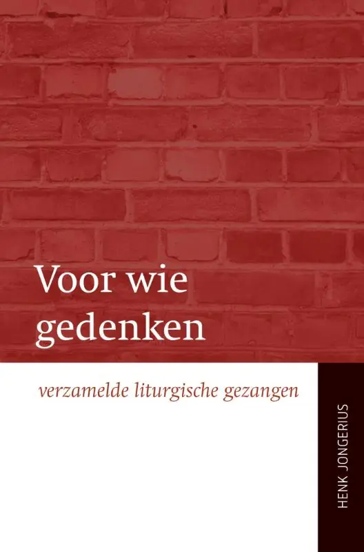 Gereduceerde Prijs Voor wie gedenken - Henk Jongerius