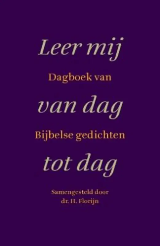 Exclusieve Aanbieding Leer mij van dag tot dag