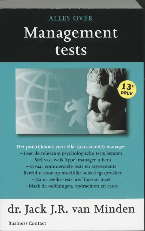 Alles over management tests - Jack J.R. van Minden Gereduceerde Prijs
