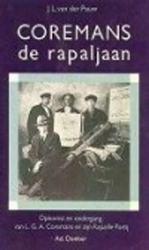 Betrouwbaar COREMANS DE RAPALJAAN - J.L. VAN DER PAUW