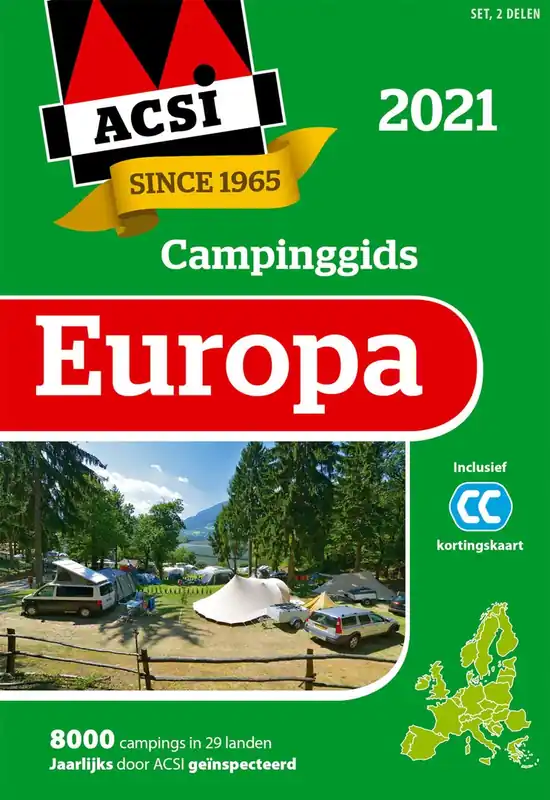ACSI Campinggids Europa 2021 - ACSI Koop Online