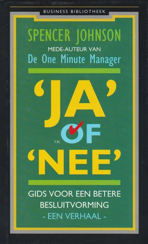 'Ja' of 'Nee' - Spencer Johnson Korting