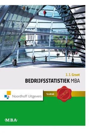 Dagaanbieding Bedrijfsstatistiek MBA - J.J. Groot