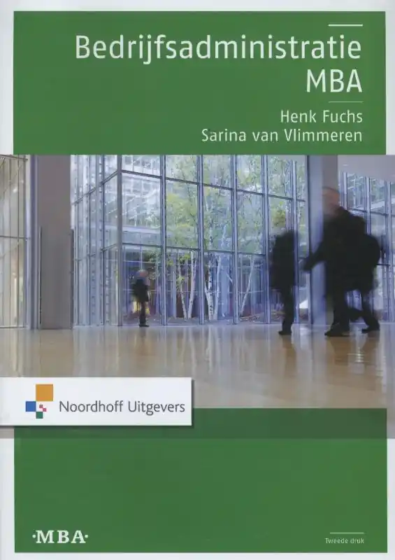 Bedrijfsadministratie MBA - Henk Fuchs; Sarina van Vlimmeren Fabrieksprijs