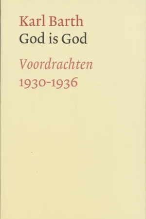 God is God - K. Barth Veilige Betaling
