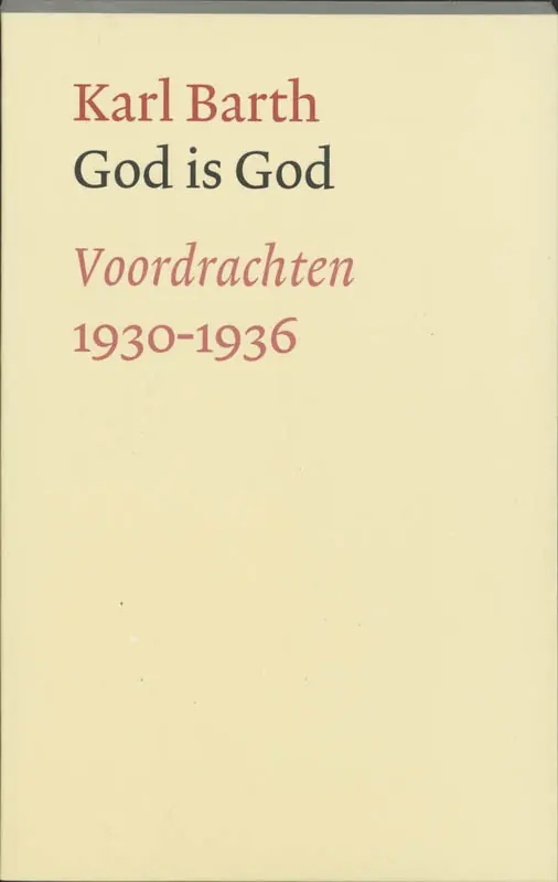 God is God - K. Barth Veilige Betaling