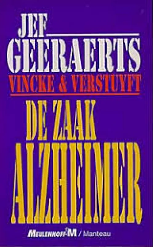 De zaak Alzheimer - Jef Geeraerts Lage Prijs