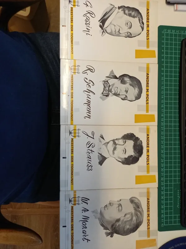MEESTERS DER TOONKUNST - ANDRE M.POLS Gratis Verzending