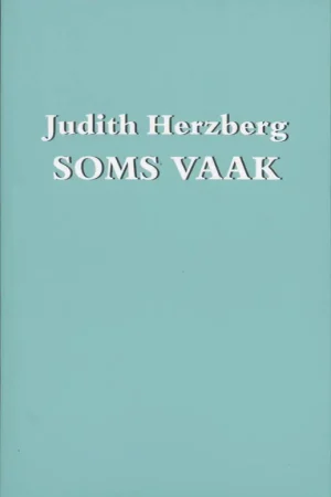 Koop Online Soms vaak - Judith Herzberg