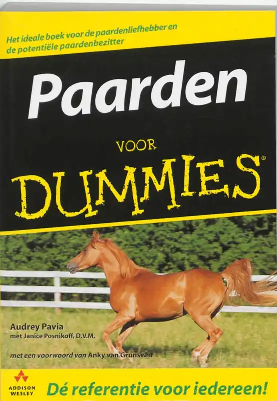 Bestel Nu Paarden voor Dummies - Pavia Audrey; Posnikoff Janice