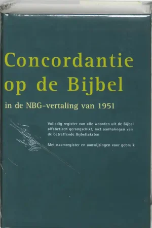 Direct Beschikbaar Concordantie op de Bijbel in de nieuwe vertaling van het Nederlands Bijbelgenootschap - Kok Kampen