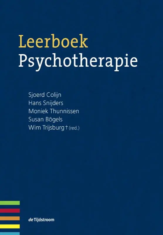 Gereduceerde Prijs Leerboek psychotherapie - Sjoerd Colijn e.a.