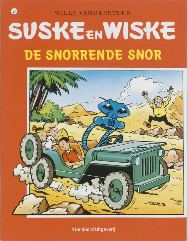 Suske en Wiske: De snorrende snor - 93 - Willy Vandersteen Laatste Versie