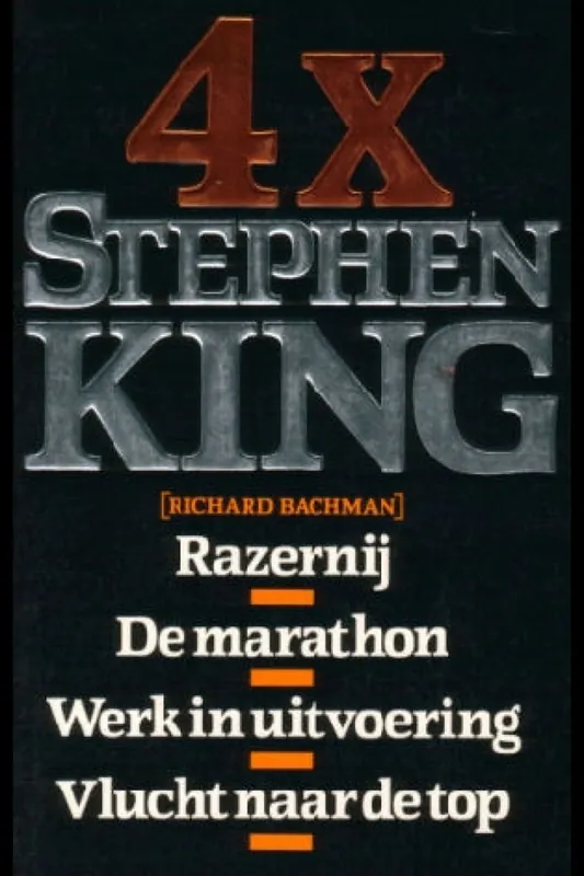 4 x Stephen King - Stephen King, Richard Bachman Koop Vandaag