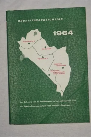 Populair Bedrijfsvoorlichting 1964. Ten behoeve van de landbouwers in het ambtsgebied van de Rijkslandbouwconsulent voor zuidelijk Groningen. - Onbekend