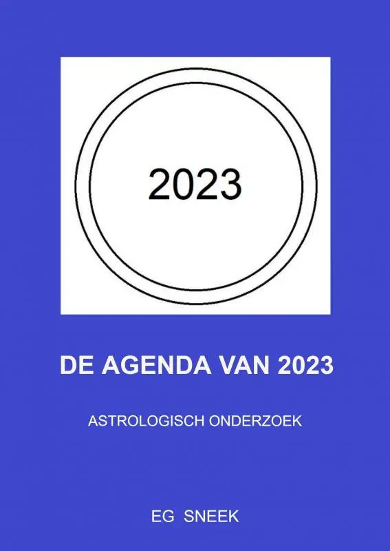 De AGENDA van 2023 / Druk 1 Aanbieding