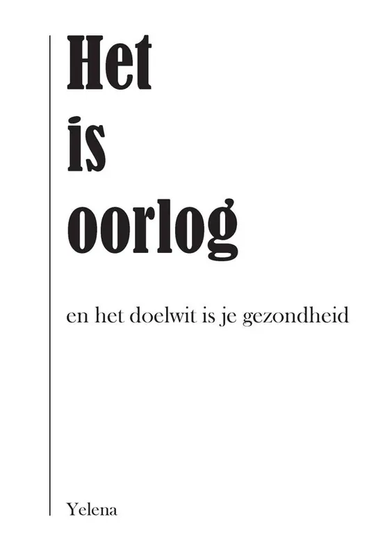 Het is oorlog / Druk 1 Aanbieding
