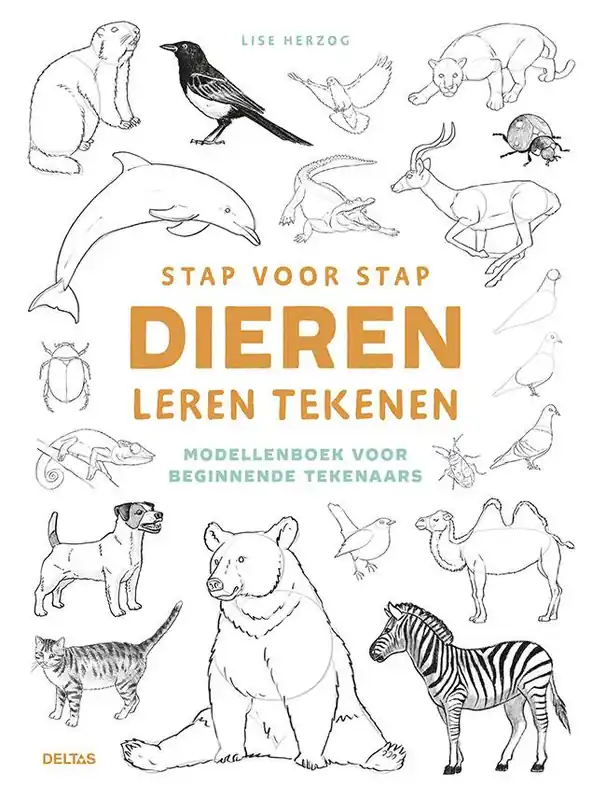 Stap voor stap dieren leren tekenen / Druk 1 Koop Vandaag