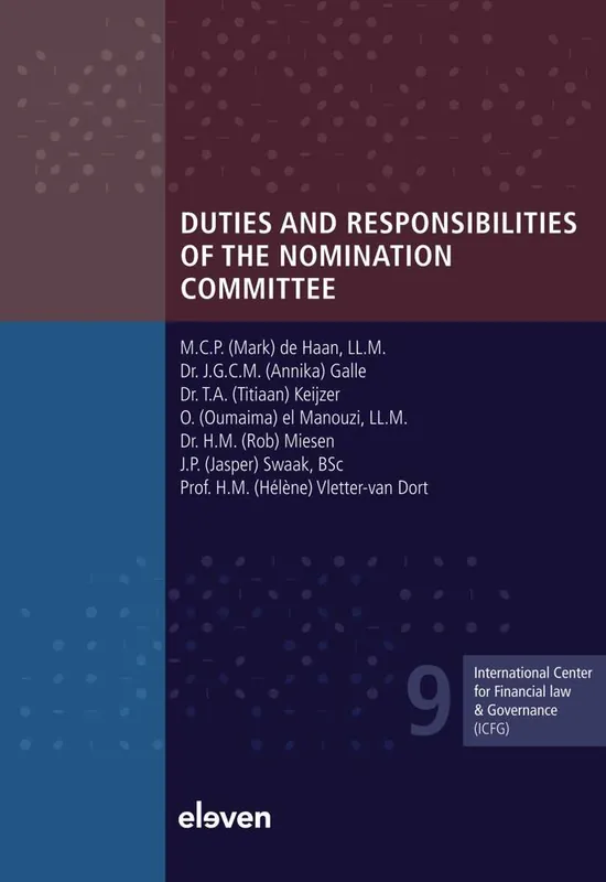 Duties and Responsibilities of the Nomination Committee / 1st Edition Laatste Versie