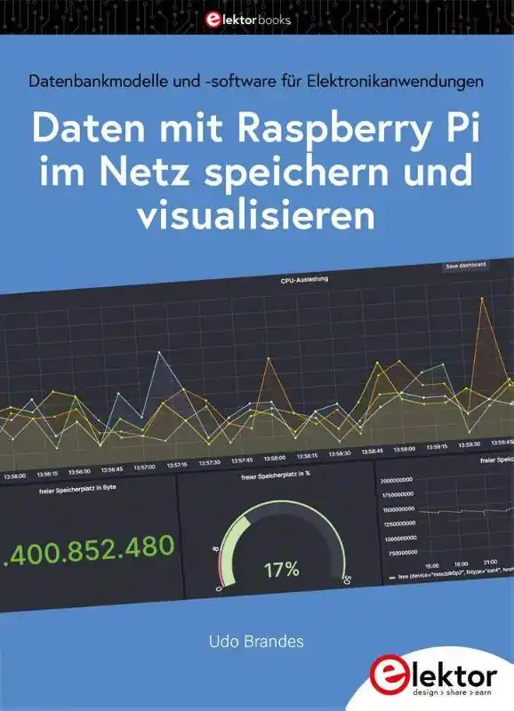 Daten mit dem Raspberry Pi im Netz speichern und visualisieren / 1 Edition Actieprijs