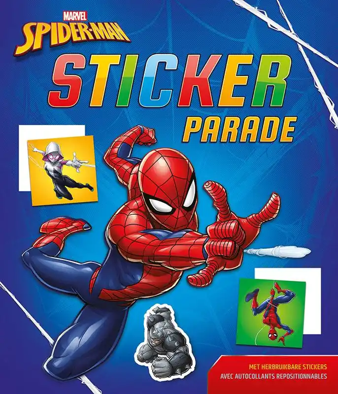 Snelle Levering Marvel Spider-man Sticker Parade / Druk 1