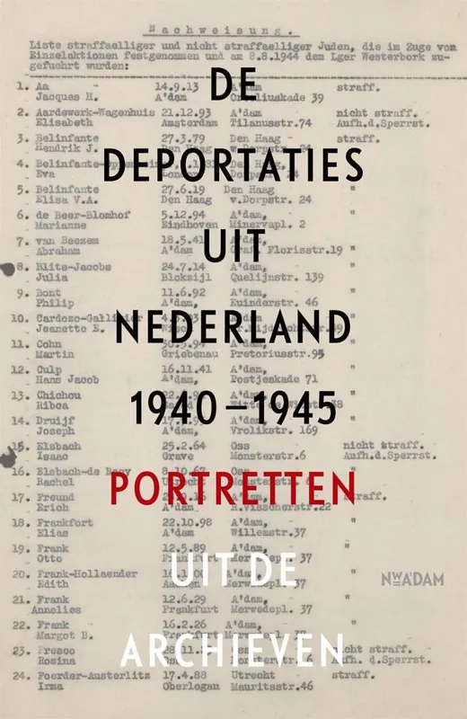 De deportaties uit Nederland 1940-1945 / Druk 1 Dagaanbieding