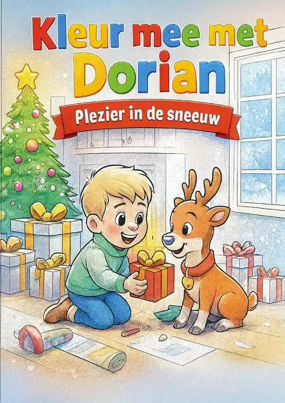 Kleur mee met dorian / Druk 3 Direct Beschikbaar