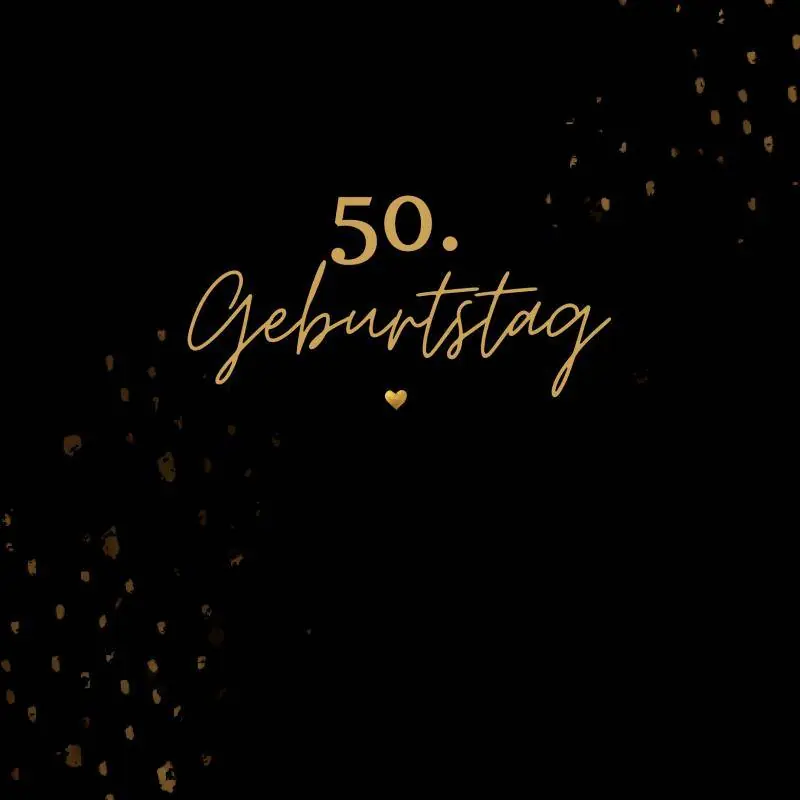 50. Geburtstag- Gästebuch Blanko / 1 Edition Korting