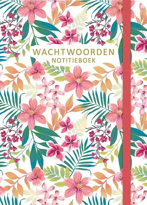 Wachtwoorden notitieboek / Druk 1 Direct Beschikbaar