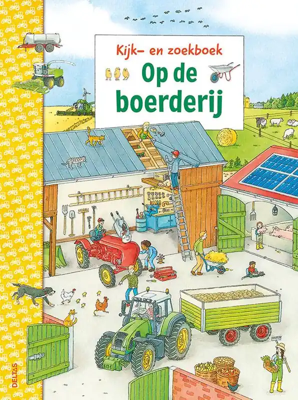 Kijk- en zoekboek - Op de boerderij / Druk 1 Gratis Verzending
