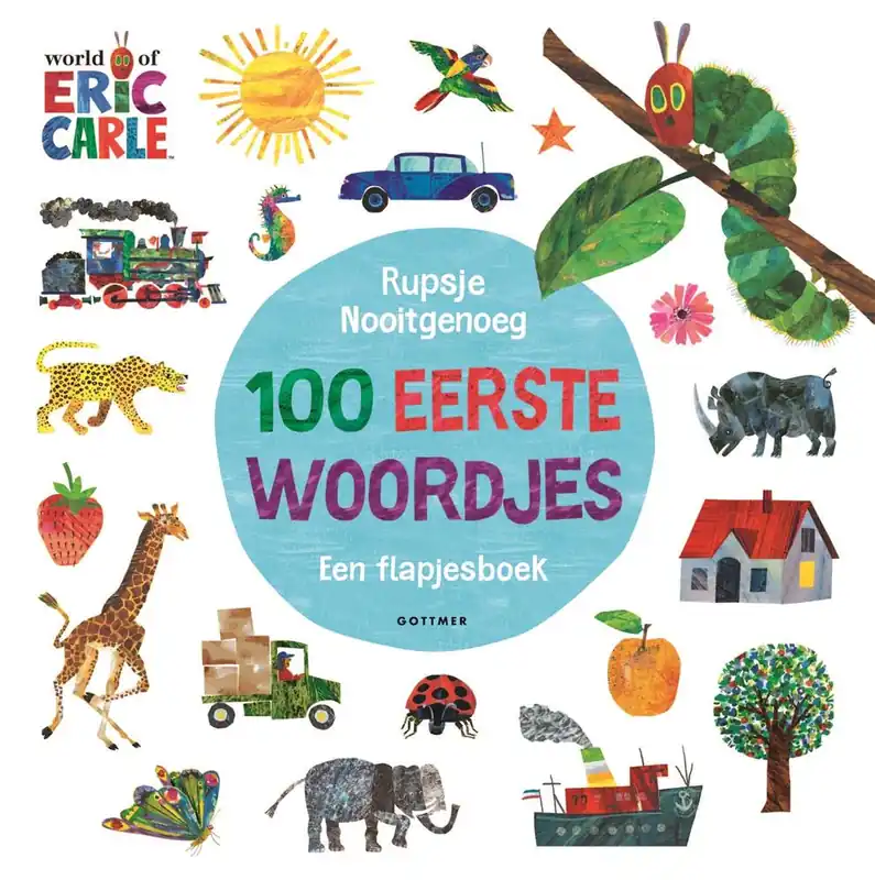 Aanbieding Rupsje Nooitgenoeg 100 eerste woordjes / Druk 1