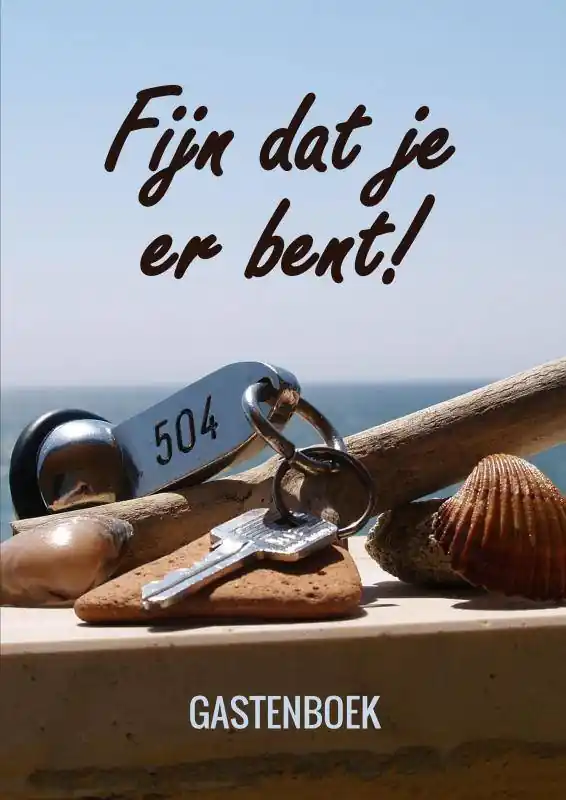 Gastenboek Vakantiewoning / Bed en Breakfast / Hotel / Vakantiehuis (A4 - Zachte Kaft / Paperback) / Druk 2 Speciale Aanbieding
