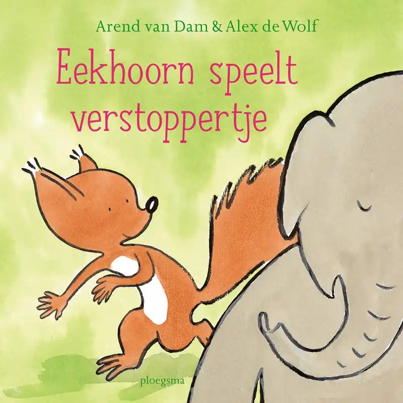 Eekhoorn speelt verstoppertje / Druk 1 Finale Uitverkoop