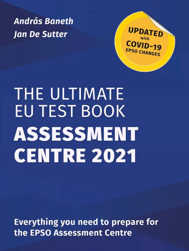 The Ultimate EU Test Book Assessment Centre 2021 / 1st Edition Nu Kopen