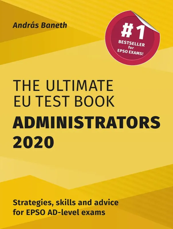 Laatste Versie The Ultimate EU Test Book Administrators 2020 / 1st Edition