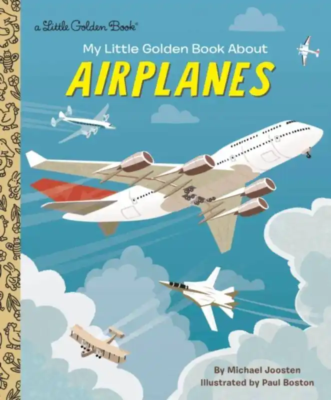 Direct Beschikbaar My Little Golden Book About Airplanes