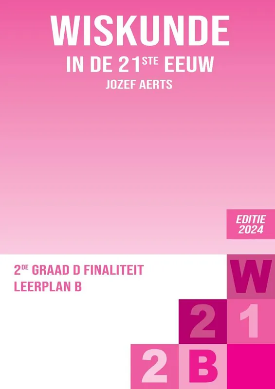 2de graad D-Finaliteit Leerplan B / Druk 1 Merkproduct
