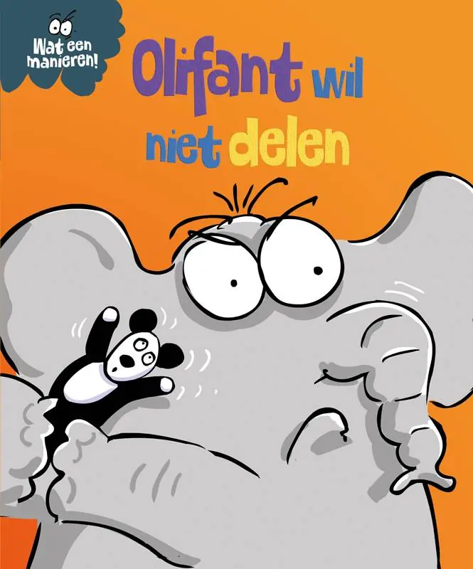 Merkproduct Olifant wil niet delen / Druk 1