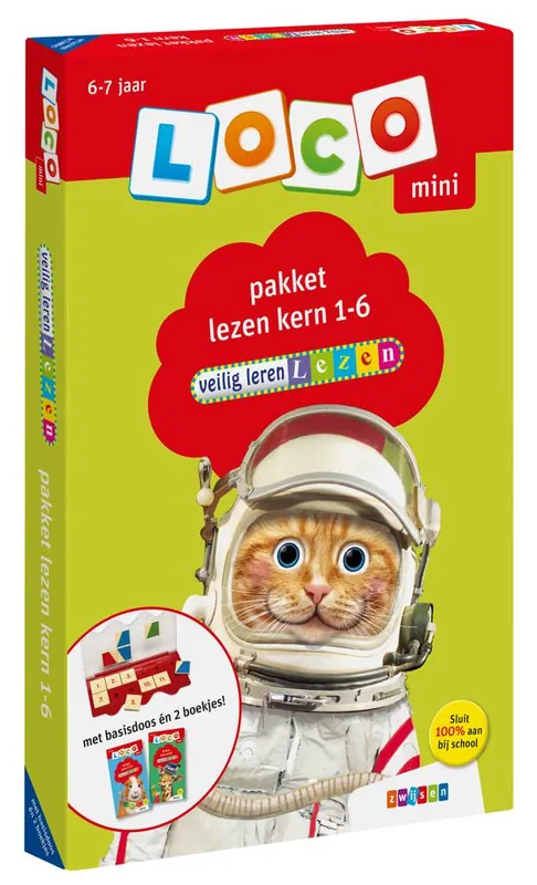 Loco mini veilig leren lezen pakket lezen kern 1-6 / Druk 1 Express Levering