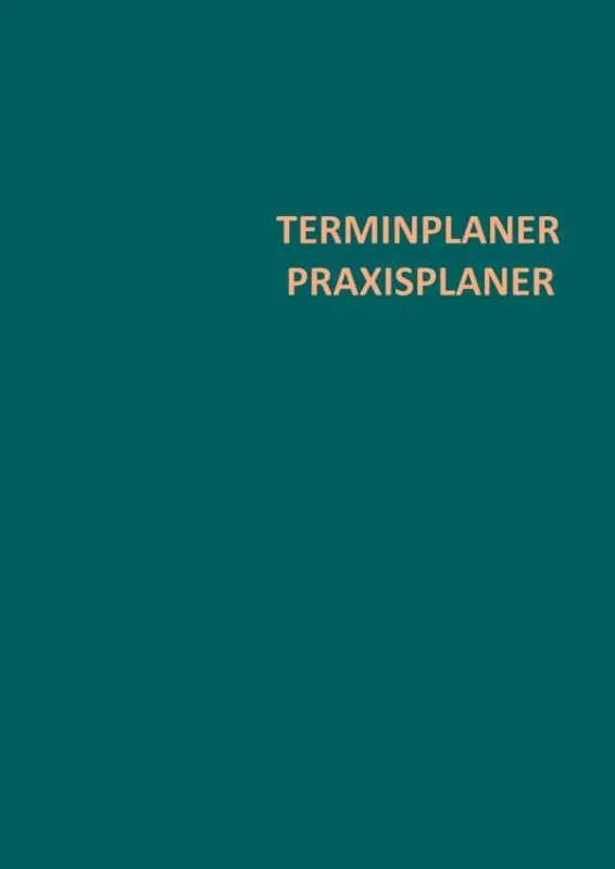 Beste Prijs Terminplaner Praxisplaner 7-20 Uhr / 1 Edition