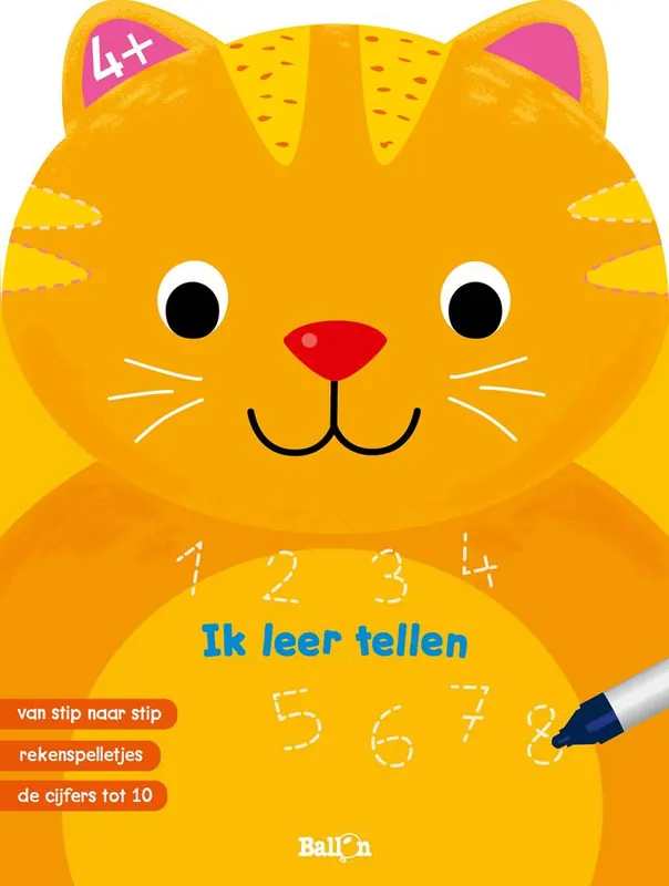 Ik leer tellen 4+ / Druk 1 Laatste Kans