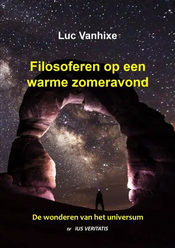 Premium Filosoferen op een warme zomeravond / Druk 1