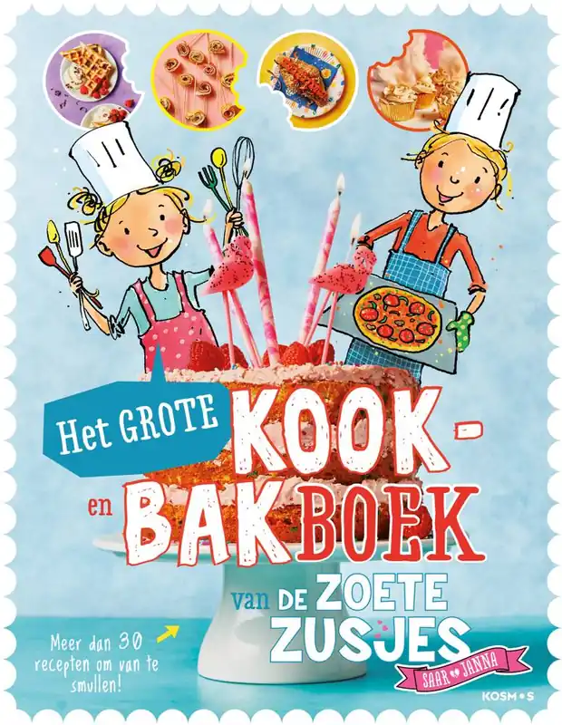 Het grote kook- en bakboek van de Zoete Zusjes / Druk 12 Hoge Kwaliteit