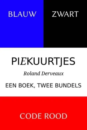 Actieprijs BLAUW ZWART --- CODE ROOD / Druk 1