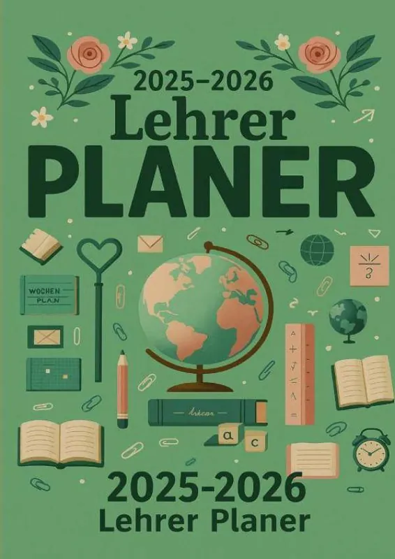 Laatste Kans 2025-2026 Lehrer Planer Schulplaner für die Unterrichtsvorbereitung : ideal als Lehrer Geschenk für Lehrerinnen und Lehrer / 1st Edition