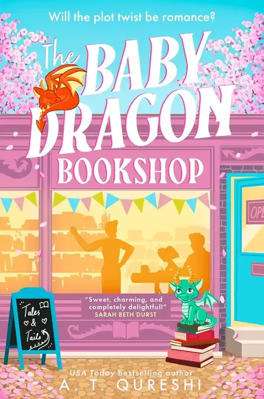 The Baby Dragon Bookshop Gratis Verzending