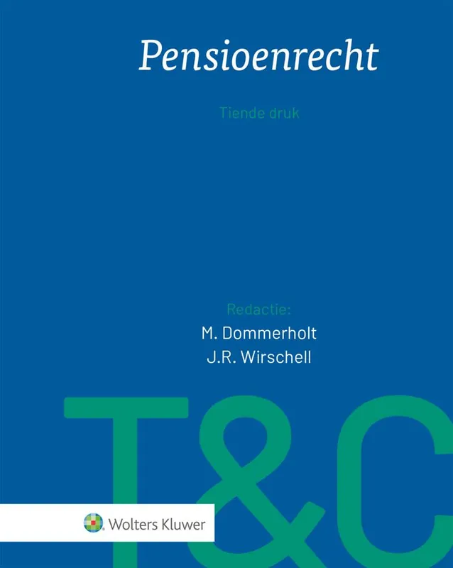 Pensioenrecht / Druk 10 Voordeelprijs